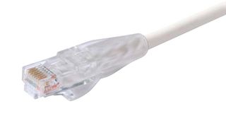 L-COM TRD815WHT-25 以太网线缆, Cat5e, RJ45插头至RJ45插头, UTP (非屏蔽双绞线), 白色, 7.62 m, 25 ft