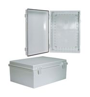 L-COM NBE141006 塑料机壳, 多用途, ABS, 370 mm, 268.2 mm, 152.4 mm, IP55, IP67