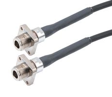 L-COM FOCB023027N01M Fibre Optic Cable, Singlemode, 2 Fibres, AARC Receptacle to AARC Receptacle, 1m, FOCB023027N Series