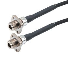 L-COM FOCB023027N15M Fibre Optic Cable, Singlemode, 2 Fibres, AARC Receptacle to AARC Receptacle, 15m, FOCB023027N Series