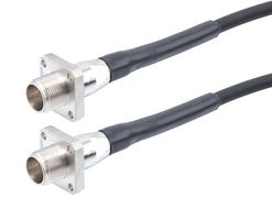 L-COM FOCB023047101M Fibre Optic Cable, Singlemode, 4 Fibres, AARC Receptacle to AARC Receptacle, 1m, FOCB0230471 Series
