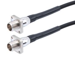 L-COM FOCB026047101M Fibre Optic Cable, Multimode, 4 Fibre, AARC Receptacle to AARC Receptacle, 1m, FOCB0260471 Series