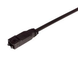 L-COM FODSMI-01 Fibre Optic Cable, Plastic Optical, 2 Fibres, SMI-SMI Duplex, 1m
