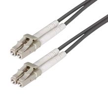 L-COM FODZLC-CL-01 Fibre Optic Cable, Multimode, 2 Fibres, 62.5µm/125µmDia, LC-LC Duplex, 1m
