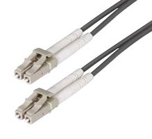 L-COM FODZLC-CL-02 Fibre Optic Cable, Multimode, 2 Fibres, 62.5µm/125µmDia, LC-LC Duplex, 2m