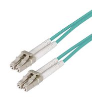 L-COM FODZLCCL-OM3-2 Fibre Optic Cable, Multimode, 2 Fibres, 50µm/125µmDia, LC-LC Duplex, 2m