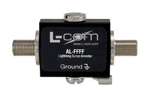 L-COM AL-FFFF-9 同轴浪涌保护器, 同轴, 75 ohm, 面板, 1位