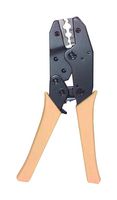 L-COM HT301A Crimp Tool, Ratchet, 0.068", 0.213", 0.256" Hex Die & Coaxial Contacts/Ferrules