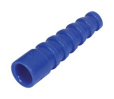 L-COM BIF-P6-59/62 Bend Protector, RG58, Blue, 6.6mm x 43.5mm, Plastic