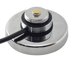 L-COM HMA1-RSPA10 Magnetic Mount, Rubber Gasket, RP SMA Connector, 195-Series 10ft Cable, Mobile Antennas