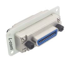 L-COM CIB24BFR-I D Sub Connector Adapter, Standard D Sub, Receptacle, 24 Ways, Standard D Sub, Receptacle, 24 Ways