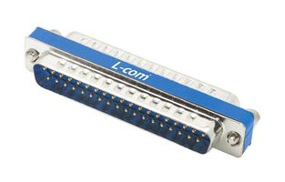 L-COM DGB37MF 连接器适配器, D-sub, 标准 D Sub, 插头, 37 路, 标准 D Sub, 插座, 37 路