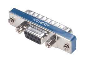 L-COM DMA010FM 连接器适配器, D-sub, 标准 D Sub, 插座, 9 路, 标准 D Sub, 插头, 25 路