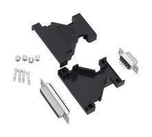 L-COM DSC00002 D Sub Connector Adapter, DIY Kit, Standard D Sub, Receptacle, 25 Ways, Standard D Sub, Receptacle
