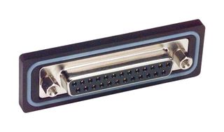 L-COM WPSD25S D-Sub 连接器, 标准, 插座, 25 触点, DB, 焊接杯