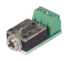 L-COM 35MMFT 端子块接口, 3.5mm 音频插口, 螺丝式3路端子块