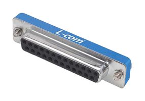 L-COM DML019P Dust Cap / Cover, Cover, DB25 D-Sub Plug Connectors, Steel Body