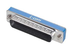 L-COM DML019S 防尘盖/罩, 盖, DB25/HD44 D-Sub插座连接器, 钢主体