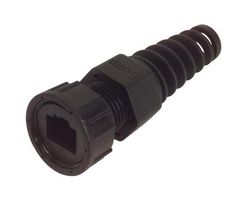 L-COM WPRJ-LSR 连接器配件, 长应力消除, L-COM RJ45工业以太网电缆及屏蔽和非屏蔽RJ45插头, 8 路, 尼龙(聚酰胺)