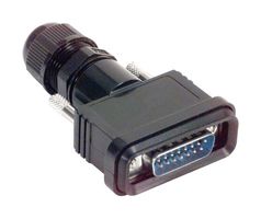 L-COM WPDB15P-KIT D-Sub 连接器, 标准, 插头, 15 触点, DA, 焊接杯