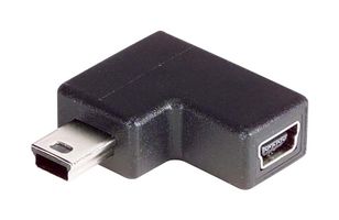 L-COM UAD2.0MB5-1 USB适配器, Mini USB B5型插头, Mini USB B5型插座