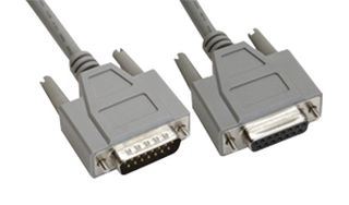 AMPHENOL CABLES ON DEMAND CS-DSDMDB15MF-015 计算机电缆, D-SUB插头, 15路, D-Sub插座, 15路, 15 ft, 4.57 m, 灰色