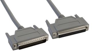 AMPHENOL CABLES ON DEMAND CS-DSDMDB37MF-005 计算机电缆, D-SUB插头, 37路, D-Sub插座, 37路, 5 ft, 1.52 m, 灰色