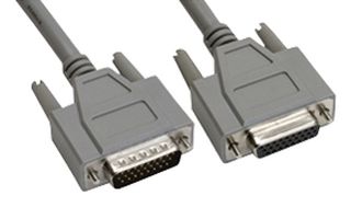 AMPHENOL CABLES ON DEMAND CS-DSDHD26MF0-002.5 计算机电缆, D-SUB高密度插头, 26路, D-Sub H/D插座, 26路, 2.5 ft, 762 mm, 灰色