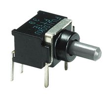 NIDEC COMPONENTS CFT2-1DC4-AW 拨动开关, 超小型, 开-开, SPDT, 不发光, CFT2 Series, 通孔安装