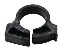 HELLERMANNTYTON 192-10060 SNP6-PA66GF13-BK Fastener, Snapper Hose, 13.3 mm, Nylon 6.6 (Polyamide 6.6), Glass Fibre Reinforced, Black