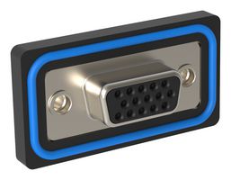 AMPHENOL COMMUNICATIONS SOLUTIONS L17EHD15S30 D-Sub 连接器, 高密度, 插座, 17EHD Series, 15 触点, DA, 焊接