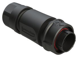 AMPHENOL SINE/TUCHEL FLS6BS14N3P03 圆形连接器, Standard Circular Connector, ecomate Aquarius Fathom Lock Series, 直型插头, 3 触点, 压接引脚-无触芯, 快锁