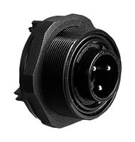 BULGIN LIMITED PX0709/P/07 圆形连接器, Circular Power Connector, Buccaneer Standard Series, 面板安装插座, 7 触点, 螺丝销, 螺纹