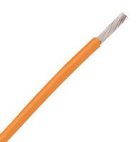 ALPHA WIRE 5858 OR001 Wire, PTFE, Orange, 16 AWG, 19 x 29AWG, 1000 ft