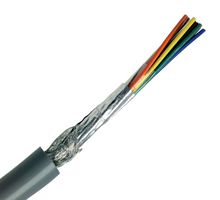 ALPHA WIRE 86303CY SL001 多芯电缆, 屏蔽, 3 芯, 22 AWG, 0.38 mm², 1000 ft, 304.8 m