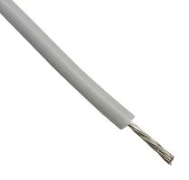 MULTICOMP PRO 100-26W 线缆, 实心, 绕包电缆, PVDF(聚偏二氟乙烯), 白色, 26 AWG, 实心, 328 ft