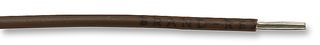 PRO POWER MCTEW 163126 BRN Wire, Stranded, Hook Up, PVC, Brown, 16 AWG, 26 x 0.255mm, 328 ft