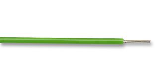 MULTICOMP PRO MCP00008 Wire, PVC, Green, 23 AWG, 0.28 mm², 328 ft, 100 m, BS4808 / Def Stan 61-12, 1/0.6
