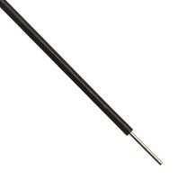 MULTICOMP PRO MCP00013 Wire, PVC, Black, 23 AWG, 0.28 mm², 328 ft, 100 m, BS4808 / Def Stan 61-12, 1/0.6