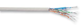 DRAKA 60018045 网络电缆, 架线, 屏蔽, Cat5e, 26 AWG, 0.23 mm², 328 ft, 100 m