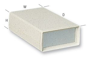 OKW / ENCLOSURES SPL94-0015 塑料机壳, 仪器, ABS, 33 mm, 95 mm, 158 mm, 未评级