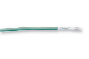 BRAND REX SPC00443A005 25M 线缆, 绞合, 设备, PTFE(聚四氟乙烯), 绿色, 24 AWG, 7 x 0.2mm, 82 ft