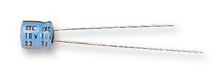 VISHAY MAL213491105E3 铝电解电容, 1 µF, 50 V, ± 20%, 径向引线, 1500 小时 @ 85°C, 极性