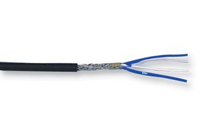 BELDEN 1804A 多芯电缆, Star Quad, 每米, 屏蔽, 4 芯, 28 AWG, 0.08 mm²