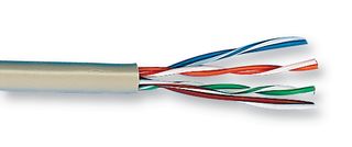 BELDEN 7812E.01500 网络电缆, LAN, 非屏蔽, Cat6, 23 AWG, 0.259 mm², 1640 ft, 500 m