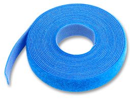 PANDUIT HLS-15R6 钩环紧固件, 连续性卷, 切割至长度, 0.75 ", 19.1 mm, 蓝色, 尼龙 (聚酰胺), PE (聚乙烯)