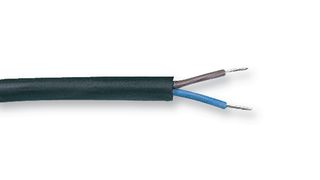 PRO POWER 3182VR 0.75 FLEX Multicore Cable, Power Mains, Rubber, Unscreened, 2 Core, 0.75 mm², 328 ft, 100 m
