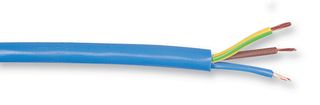 PRO POWER 3183Y - 2.5MM AGBLUE Multicore Cable, Arctic Grade Flex, Unscreened, 3 Core, 2.5 mm², 328 ft, 100 m
