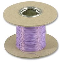 MULTICOMP PRO 100-30V Wire, Solid, Wrapping, PVDF, Purple, 30 AWG, Solid, 328 ft
