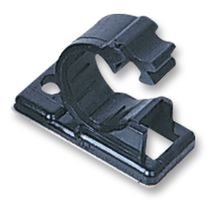 MULTICOMP PRO MP003240 紧固件, 背胶电缆夹, 7.5 mm, 尼龙6.6 (聚酰胺 6.6), 黑色, 28.8 mm, 13.4 mm